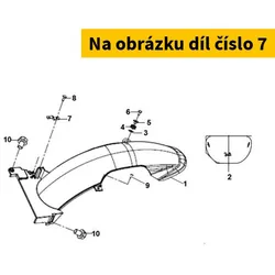 SYM O2 Sensor Coupler Stay 17832-XZ1-000