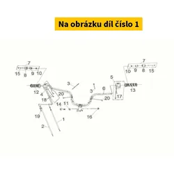 SYM Throt. Cable Comp A 17910-L3A-000