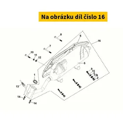 SYM Exhaust SYM Symphony Cargo 125i 4T E5 2021-2022 18000-AR4-010