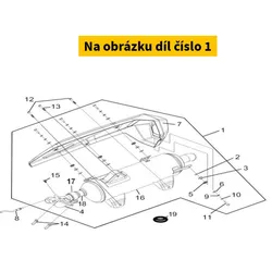 SYM Exhaust SYM Cruisym 250-300i 4T E4 2018-2020 18000-LM1-004