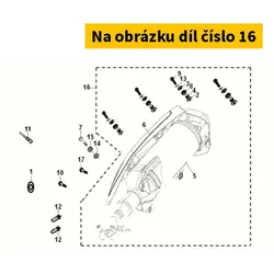 SYM Exh. Muffler Assy. 18000-XR4-010