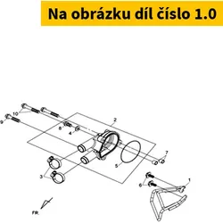SYM Exh. Pipe Protector 18241-L4G-000