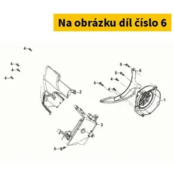 SYM Exh. Pipe Protector 18241-XUA-000