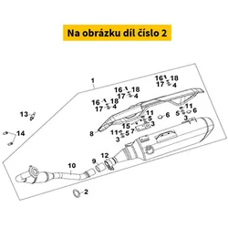 SYM Exh.Pipe Gasket 18291-REA-000