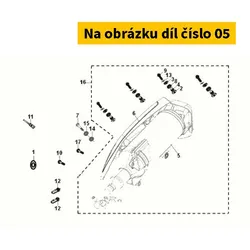 SYM Exh. Muffler Comp. 18300-XRE-020