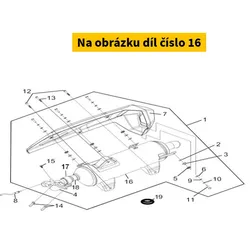 SYM MUFFLER COMP. 18310-LM1-300