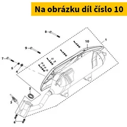 SYM Muffler Protector 18317-XN5-000