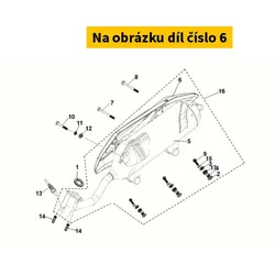 SYM Muffler Protector 18318-XWA-000-M1
