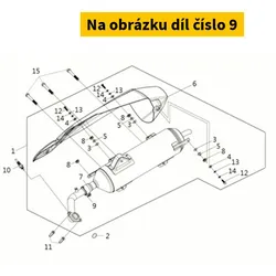 SYM Muffler Band 40.1mm 18321-L3A-000