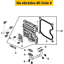 SYM Reed Valve Complete 18610-HKA-000