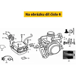 SYM Reed Valve Cover 18612-H6A-000