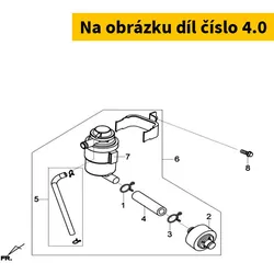 SYM A.I.C. Joint Tube 18655-HVA-000