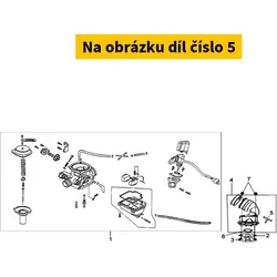 SYM 3-Way Tube Vacuum Circuit 18670-BE2-A00