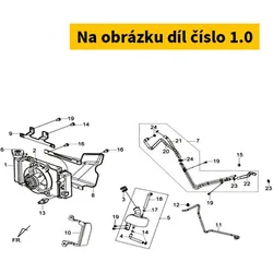 SYM Radiator Assy 19000-LDA-000