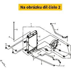SYM Radiator Complete 19010-HMA-000