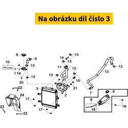 SYM Radiator Comp 19010-L3A-000
