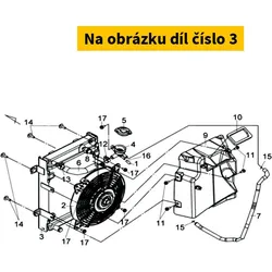 SYM Radiator Comp 19010-L4A-900