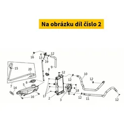 SYM Radiator Comp 19010-LH1-900
