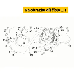 SYM Radiator Hose Clamp 19010-TL1-000