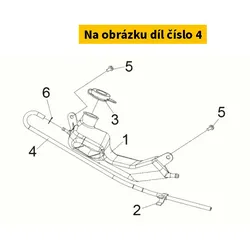 SYM Resever Tank Tube 19109-TL1-000