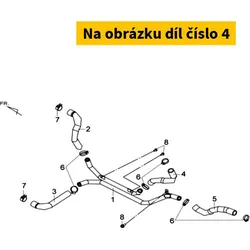 SYM Water Hose A 19501-L6C-000