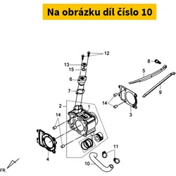 SYM Water Hose B 19502-H9A-000