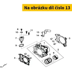 SYM Water Hose 19x26 19502-L6C-000