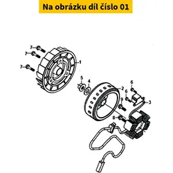 SYM Cooling Fan Comp. 19510-MA1-000