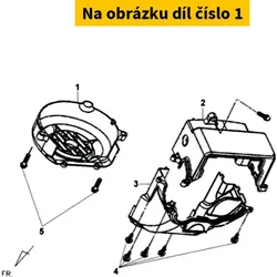 SYM Fan Cover Complete 19610-A1A-000