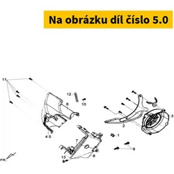 SYM Shroud A Seal B 19626-F8A-000