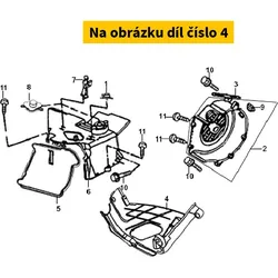 SYM Shroud A 1962A-BE2-A00