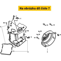 SYM High Tension Cord Clip 19632-V02-000