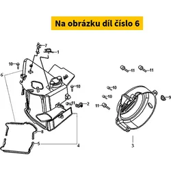 SYM Shroud  B Assy 1963A-ABA-000