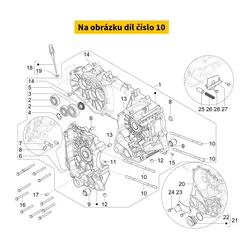 Piaggio Cylinder Stud 1A024665