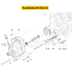 Piaggio Complete Oil Dipstick 1A027341