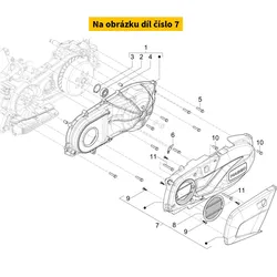 Piaggio Complete Soundproofing Protection 1A028107
