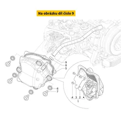 Piaggio Oil Breather Pipe 1A028474