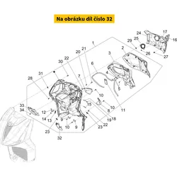 Piaggio Countershield Confrmator 1B010127