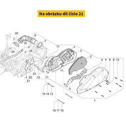 Piaggio Complete Bulkward 1B011537