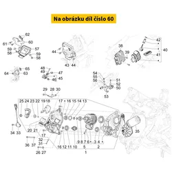 Piaggio Bracket With I.P. 1B011708