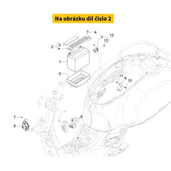 Piaggio Complete Bracket 1B0121704