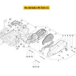 Piaggio Complete Bulkward 1B012252