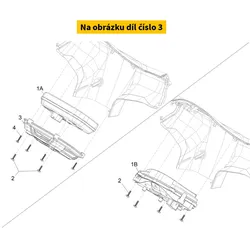 Piaggio Speed Meter Support 1B012742