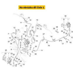 Piaggio Abs Unit (Spare Part) 1C006399