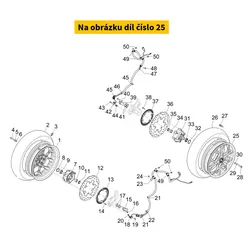 Piaggio Front Wheel 1C00749600090