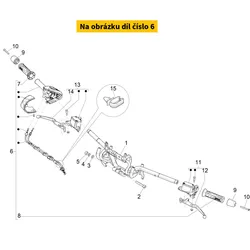 Piaggio Throttle Control Assy 1C007804