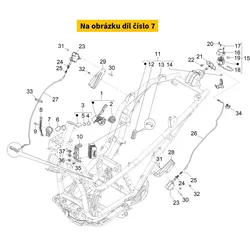 Piaggio Key Operat. Switch 1D003754