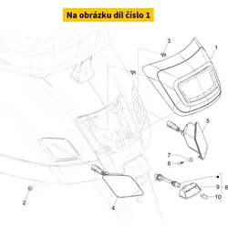 Piaggio Rear Lamp 1D003888