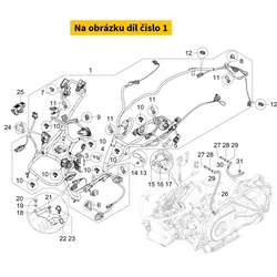 Piaggio Wiring Harness 1D005058