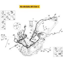 Piaggio Wiring Harness 1D005122